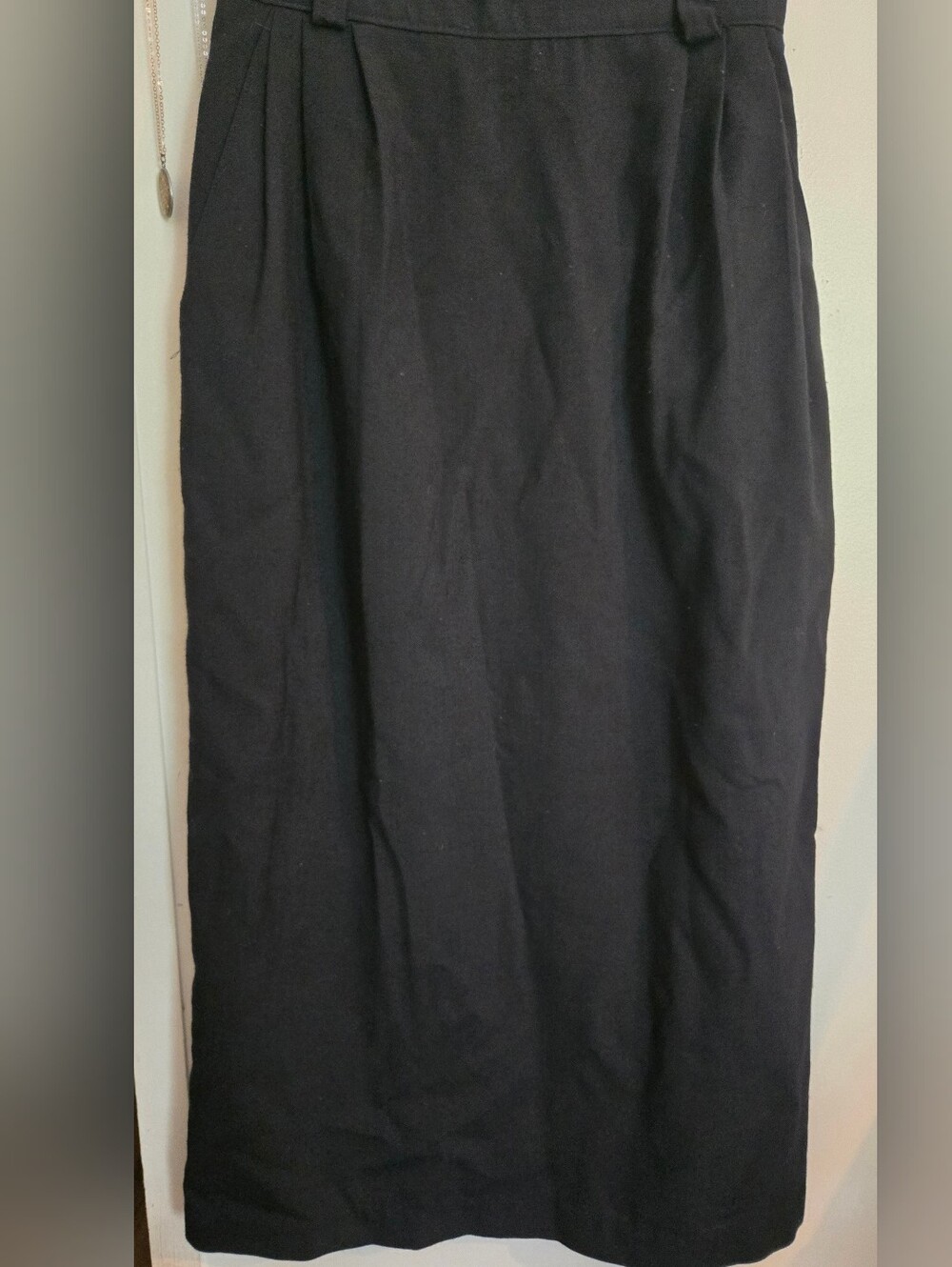 DS Ross Classic Black Skirt, Vintage, Sz 8